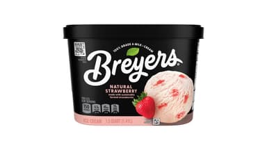 Breyers Natural Strawberry Ice Cream