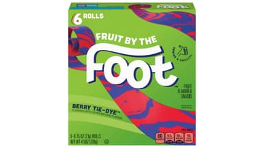 Fruit by the Foot Berry Tie-Dye Fruit Flavored Snack Rolls