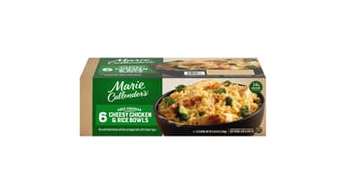 Marie Callender's Aged Cheddar Cheesy Chicken and Rice Bowl, Frozen Meal