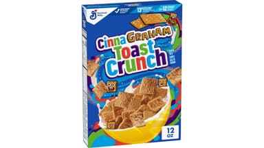 CinnaGraham Toast Crunch Breakfast Cereal