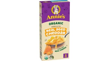 Annie's Organic Shells and Real Aged Cheddar Macaroni and Cheese