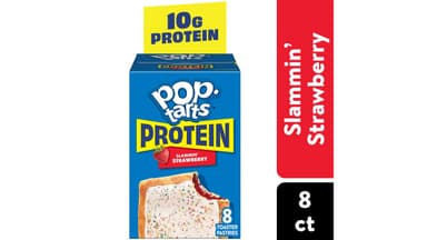 Pop-Tarts Protein Slammin' Strawberry Breakfast Toaster Pastries