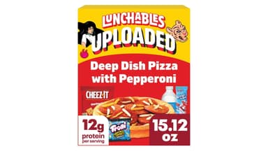 Lunchables Uploaded Deep Dish Pepperoni Pizza Snack Kit