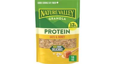 Nature Valley Protein Oats and Honey Granola Resealable Snack