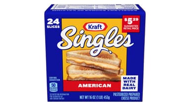 Kraft Singles Processed American Cheese Slices