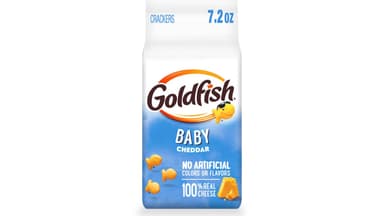 Goldfish Baby Cheddar Cheese Baked Snack Crackers