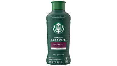 Starbucks Unsweetened Dark Roast Black Premium Ice Coffee Beverage