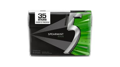 5 Gum Spearmint Rain Sugar Free Chewing Gum