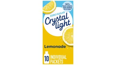 Crystal Light Zero Sugar Lemonade Flavored Drink Mix
