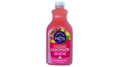 Uncle Matt's Organic No Sugar Added Strawberry Lemonade