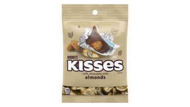 Hershey's Kisses Milk Chocolate Candies with Almonds