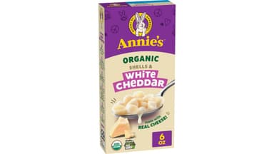 Annie's Organic Shells and White Cheddar Macaroni and Cheese Dinner