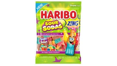 Haribo Sour Sodas Gummies