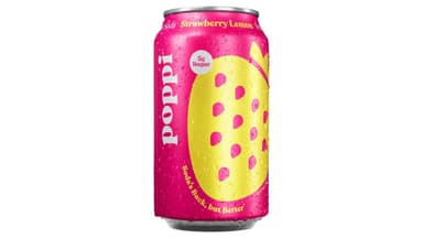 Poppi Strawberry Lemon Prebiotic Soda
