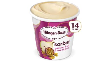 Haagen-Dazs Passion Fruit and Sweet Pear Sorbet