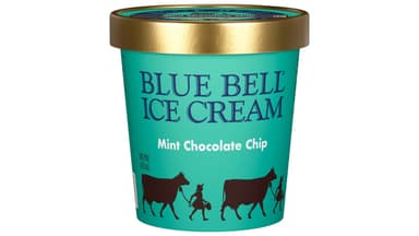 Blue Bell Mint Chocolate Chip Ice Cream