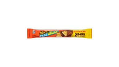 REESE'S FAST BREAK Peanut Butter Nougat Candy Bar King Size