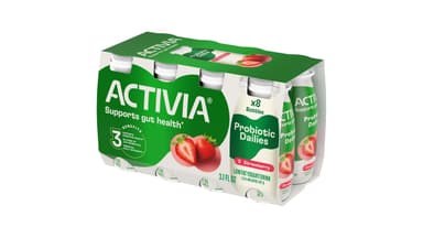 Activia Low Fat Probiotic Dailies Strawberry Yogurt Drink