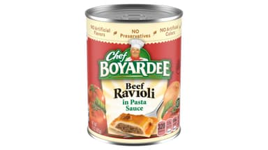 Chef Boyardee Beef Ravioli in Pasta Sauce