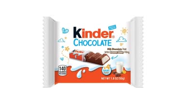 Kinder Creamy Milky Filling Chocolate Bars