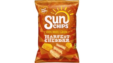SunChips Harvest Cheddar Flavored 100% Whole Grain Snacks