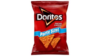 Doritos Nacho Cheese Flavored Tortilla Chips Party Size