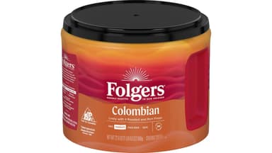 Folgers Colombian Medium Roast Ground Coffee Canister