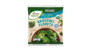 Simply Nature Organic Steamable Broccoli Florets