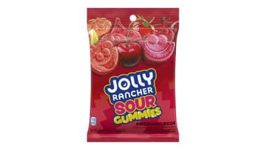 Jolly Rancher Sour Gummies Awesome Reds Assorted Fruit Candy