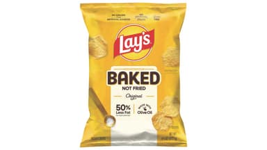Lay's Baked Gluten Free 50% Less Fat Original Potato Crisps