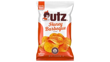 Utz Honey Barbeque Flavored Potato Chips Family Size
