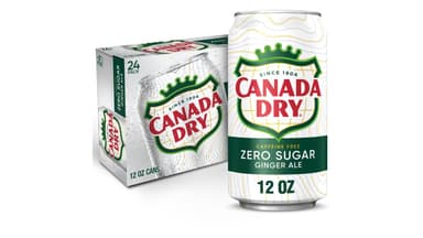 Canada Dry Zero Sugar Ginger Ale Soda