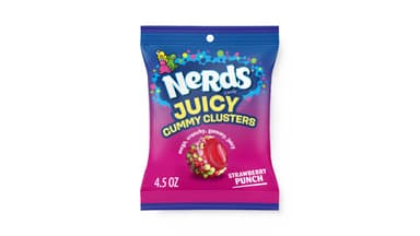 Nerds Juicy Gummy Clusters Strawberry Punch Gummy Candy