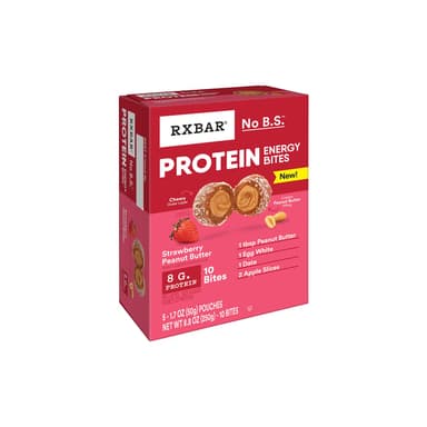 RXBAR Strawberry Peanut Butter Protein Energy Bites