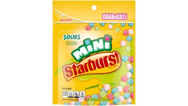 Starburst Minis Sours Fruit Chews Resealable