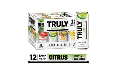 Truly Citrus Hard Seltzer Cans Variety