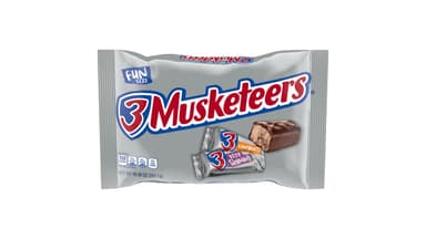 3 Musketeers Milk Chocolate Candy Bars Fun Size
