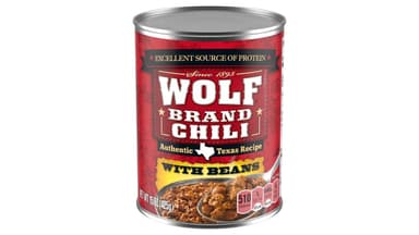 Wolf Brand Chili with Beans