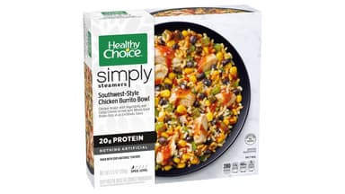 Healthy Choice Simply Steamers Southwest-Style Chicken Burrito Meal