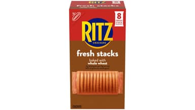 Ritz Fresh Stacks Baked Whole Wheat Cracker Sleeves