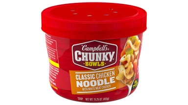 Campbell's Chunky Classic Chicken Noodle Soup Bowl with White Meat