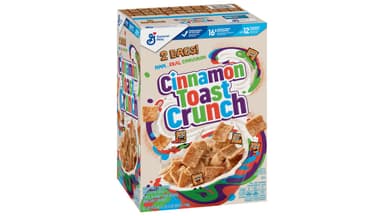 Cinnamon Toast Crunch Sweetened Whole Wheat Breakfast Cereal