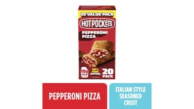 Hot Pockets Frozen Italian Style Crust Pepperoni Pizza Sandwiches Value