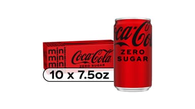 Coca Zero Sugar Mini Soda Cans Fridge