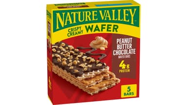 Nature Valley Peanut Butter Chocolate Crispy Creamy Wafer Bars