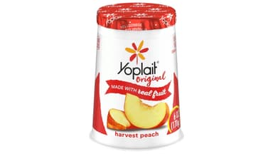 Yoplait Low Fat Original Harvest Peach Yogurt Cup