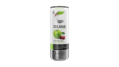 Celsius Zero Sugar Live Fit Sparkling Green Apple Cherry Energy Drink
