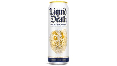 Liquid Death Natural Artesian Mountain Still Water Can King Size