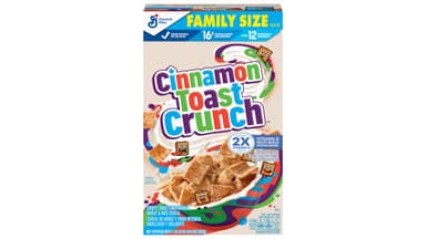 Cinnamon Toast Crunch Sweetened Breakfast Cereal Family Size