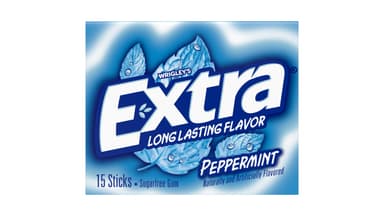 Extra Sugar Free Peppermint Chewing Gum Single